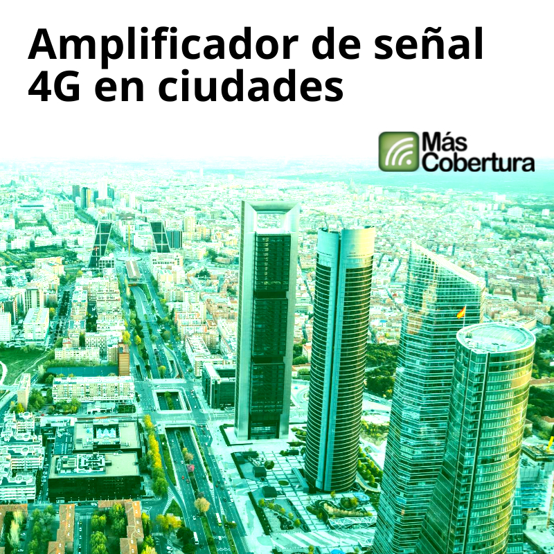 Amplificador de señal 4G cada vez más necesario para tener cobertura